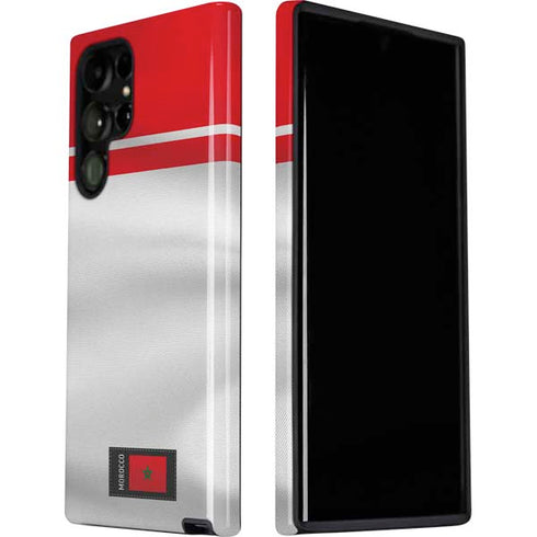 Morocco Soccer Flag Galaxy S22 Ultra Pro Case